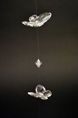GARLAND, ACRYLIC BUTTERFLY 6"
