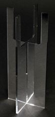 HOLDER, VUE2 VOTIVE MIRROR 8"