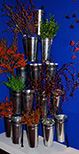 BUCKET STAND HALF ROUND 72"