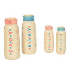BABY BOTTLE VASE 2 ASSORTED