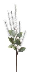 PINE SPRAY BERRY/LEAF 22"
