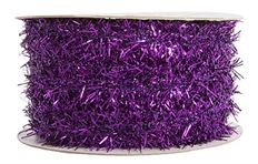 TINSEL PURPLE HAIRY 10YDS