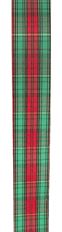 TARTAN 09 25YD RED/EMERALD
