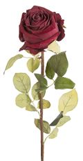 ROSE VELVET 24.5 BURGUNDY