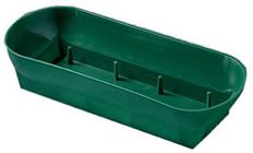 DOUBLE DESIGN BOWL 10.5" GRN 48/CS