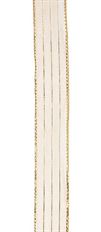 STRIPED CHIFFON 03 GOLD/GOLD 50YD