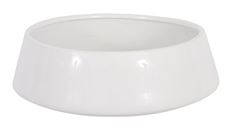 PLANTER GLOSSY 15" WHITE