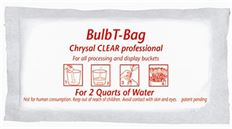 CHRYSAL CLEAR BULB T-BAGS 150/CS