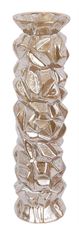 CERAMIC LIPPED VASE 14.25" GOLD