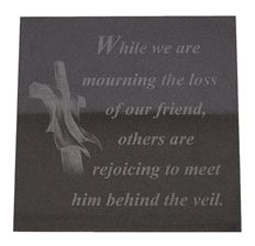 PLAQUE 12X12 WHILE WE ARE