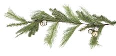 GARLAND 6' PINE W/JINGLE BELLS