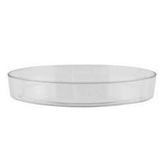 DESIGNER TRAY 11" CLEAR PLAST