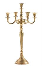 CANDELABRA 14X24.5" GOLD MORET