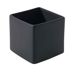 POTTERY SQUARE 5.5X5.5 MT BLK